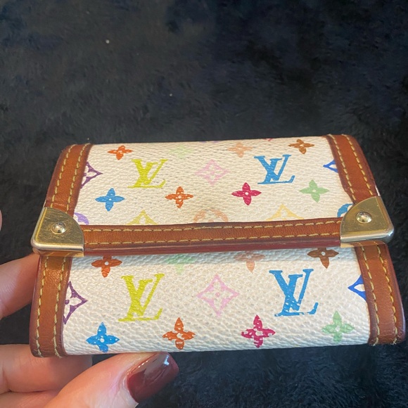 Louis Vuitton Multicolor Porte Monnaie coin case - Picture 5 of 13